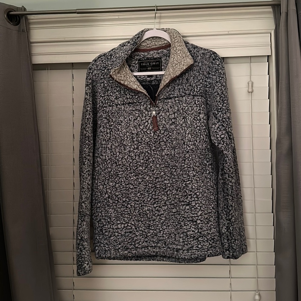 True Grit Sherpa pullover